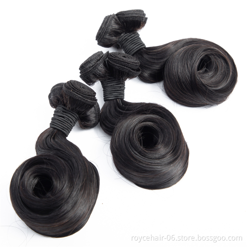 Royce Virgin Hair Double Drawn Cuticle Aligned Brazilian Hair Bundles Fumi Egg Curly